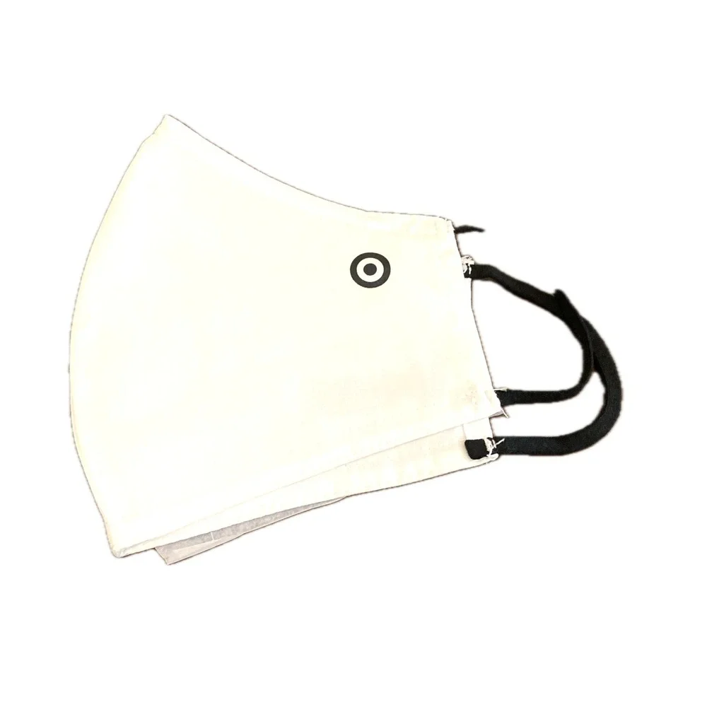 Lot Of 8 Official Target Employee Face Mask Bullseye 2 Packs Of 4 XL 100% Cotton